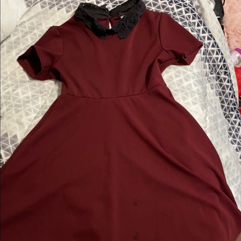 Red dress